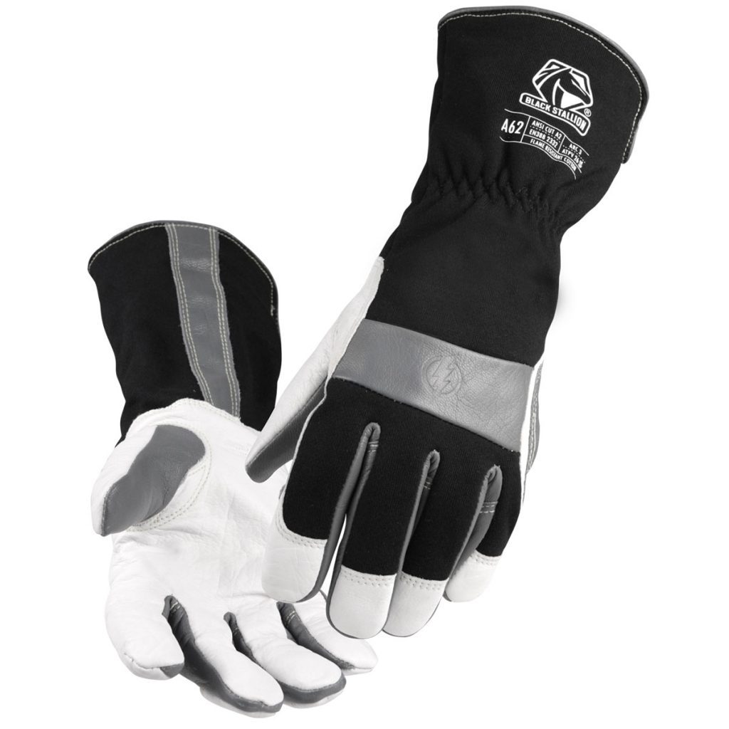 Revco Safety GLOVES, MECHANICS, COWHIDE/FR COTTON, ANSI A2, ARC 3 RATED ...