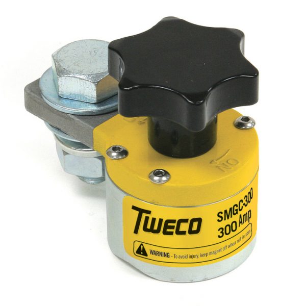 TWECO GROUND CLAMP, SWITCHABLE MAGNETIC, 300A (92551061)