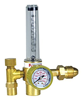 Flame Technologies 100-FL-AR-60-580H REGULATOR/FLOWMETER, LIGHT DUTY, INCLUDES 10' HOSE ASSEMBLY (100-FLAR-60580H)