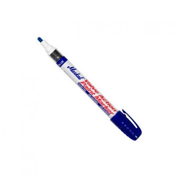 Markal VALVE ACTION PAINT MARKER, BLUE (MA-96825)