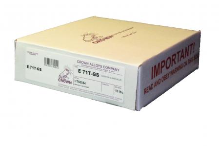Crown Alloy WIRE, FLUX-CORED, 71T-GS, .030, 10# SP00L (MS71GS/2E)