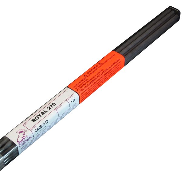 Crown Alloy ELECTRODE, CAST IRON, NON-MACHINABLE, 270, 1/8, 1 POUND TUBE (RE270/EO)