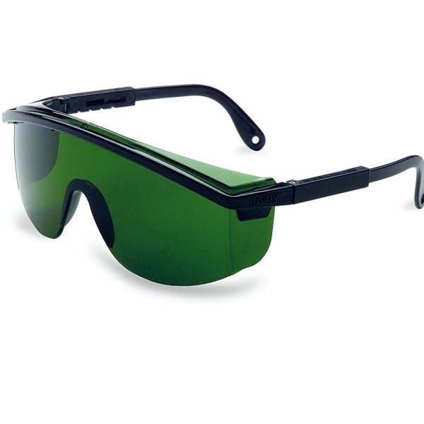 UVEX SAFETY SPECS, ASTRO, BLACK FRAME, 3.0 LENS (763-S1111)