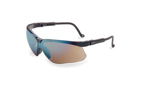 UVEX SPECS, GENESIS, BLACK FRAME, MIRROR LENS (763-S3203)