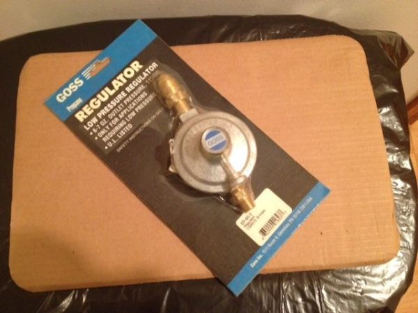 Goss REGULATOR, PROPANE/CGA510, B FITTING, LOW PRESSURE (GO-EP-60-3)
