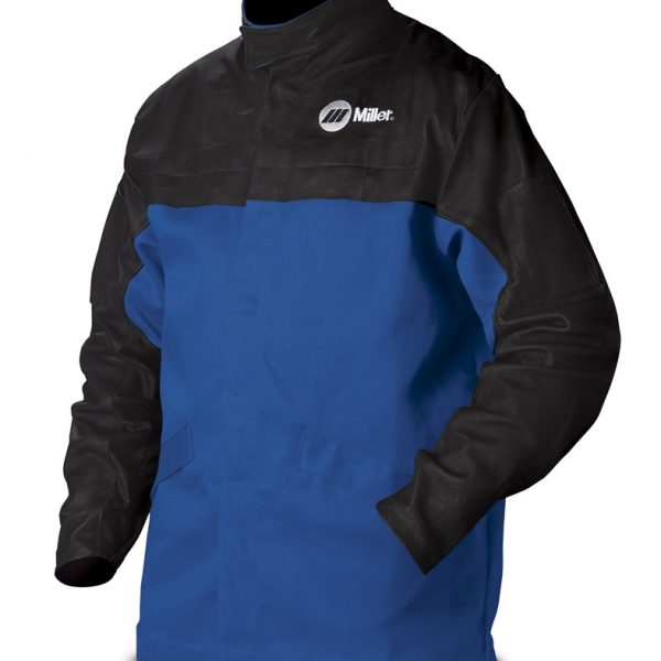 Miller Miller JACKET, WELDING, LEATHER/CLOTH, 2X-LARGE