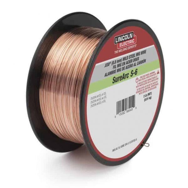 Lincoln Electric WIRE, 70S-6, .025, 2# SPOOL (ED033633)