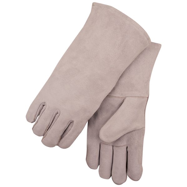 Revco Safety GLOVES, STICK, SPLIT COWHIDE, LARGE (111S)