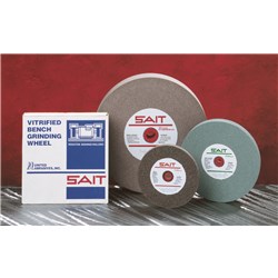 Sait / United Abrasives GRINDING WHEEL, BENCH, 12 X 2 X 1 1/2, 80 GRIT, GREEN SILICON CARBIDE (28161)