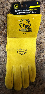 Revco Safety GLOVES, MIG, REVERSED GRAIN DEERSKIN, EXTRA LARGE (RE-39-XL)