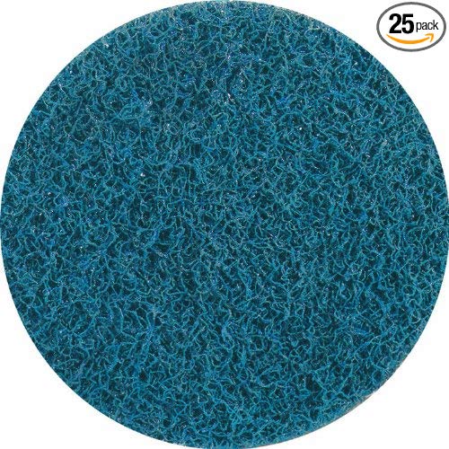 Sait / United Abrasives SANDING DISC, 3", VERY FINE, BLUE, CLEANING/FINISHING, NON-WOVEN, STAINLESS (77215)