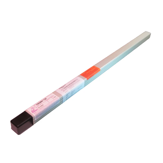 Crown Alloy ROD, BRAZING, BARE, NICKEL SILVER, 120, 3/32 X 36, RBCuZn-D (CT120-TN-10)