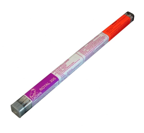 Crown Alloy ELECTRODE, PREM. LOW HYDROGEN, 205, 1/8 (RE205-EO) "Priced per Pound"