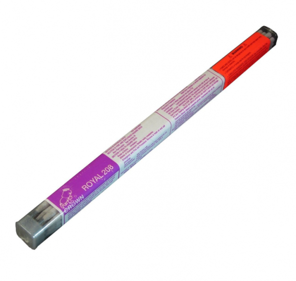 Crown Alloy ELECTRODE, HIGH STRENGTH LOW HYDROGEN, 208, 5/32 (RE208-EP) "Priced per Pound"