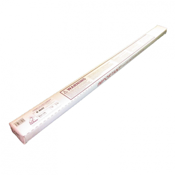 Crown Alloy ROD, ALUMINUM, 4043, 1/8 X 36 (AT4043-TO)