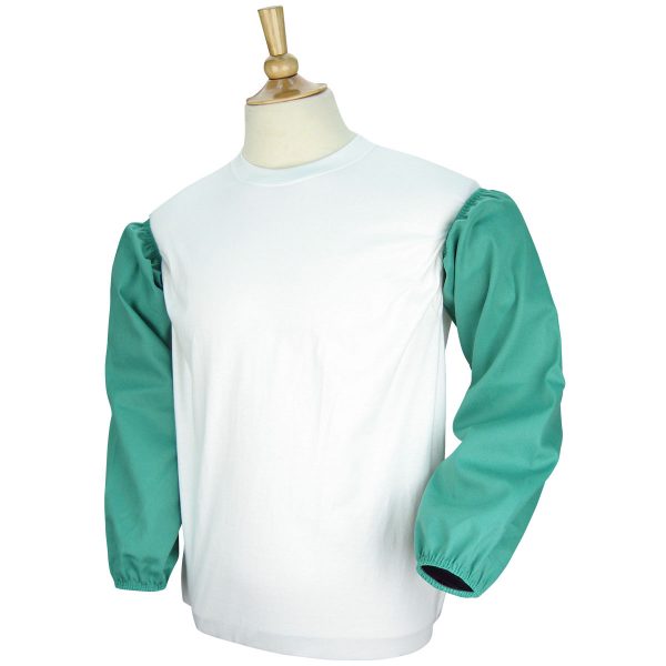 Revco Safety SLEEVES, FLAME RESISTANT, 23", GREEN, 9 OZ. COTTON, ELASTIC BOTH ENDS (F9-23S)