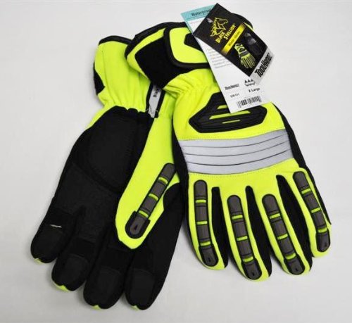 Revco Safety GLOVES, WINTER, SYNTHETIC LEATHER PALM, MULTIBLEND INSULATED, WATERPROOF, EXTRA LARGE (GW101-XL)
