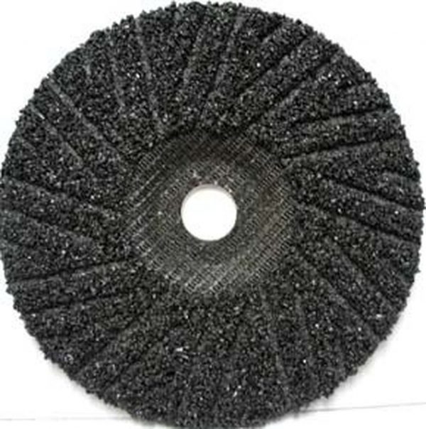 Pearl Abrasives TURBO CUT DISC, HARD BACK, SILICON CARBIDE, T27, 4 1/2 X 7/8 X C16 GRIT, CONCRETE/STONE (HSP4516)