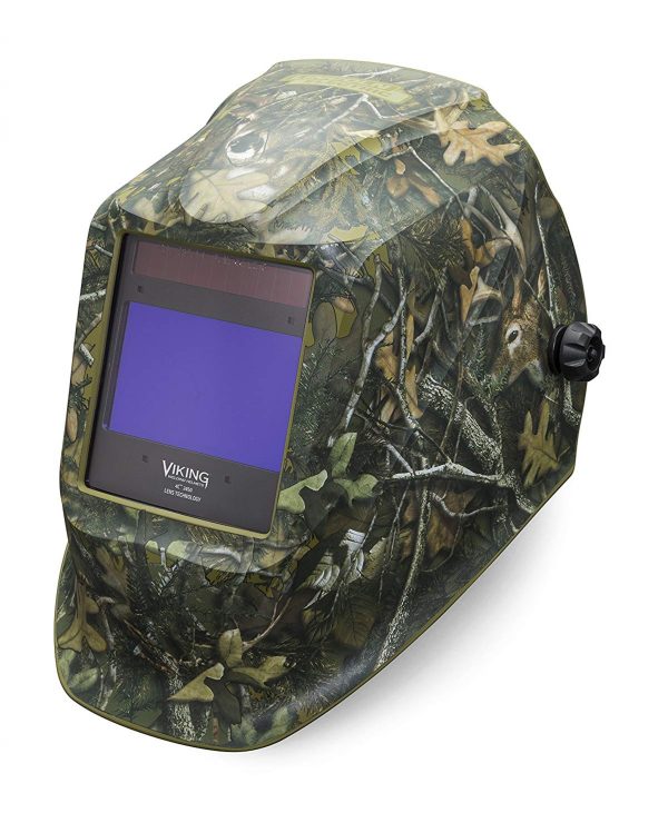 Lincoln Electric HELMET, VIKING 2450, ADF, SOLAR/BATTERY, WHITE TAIL CAMO (K4411-3)