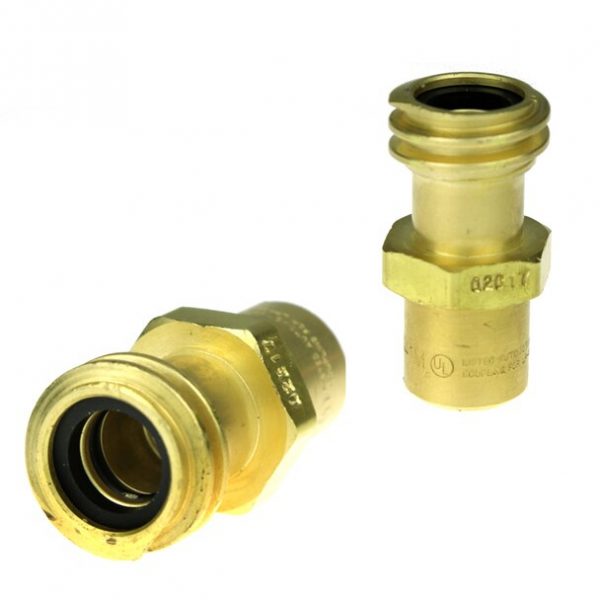 Rego Gas Equipment REGO SERVICE ADAPTOR, FORKLIFT CYLINDER, 1 1/4" M ACME X 3/8" FNPT (7141M)