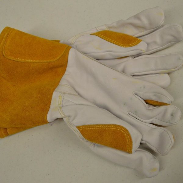 Tillman GLOVES, WELDING, PIGSKIN LEATHER, TOP GRAIN, COTTON/FOAM LINING, 14", SMALL (495S)