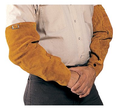 Tillman SLEEVES, LEATHER, 18", SNAP WRIST (5218)
