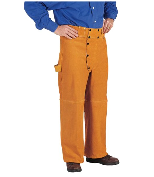 Tillman PANTS, BROWN COWHIDE LEATHER, 36" WAIST, 32" INSEAM (53503632)
