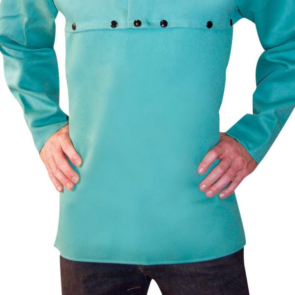Tillman BIB, FIRESTOP COTTON, 20", GREEN (6120)