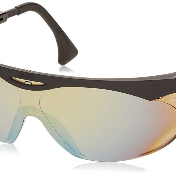 UVEX SPECS, SKYPERS, BLACK FRAME, MIRROR LENS (763-S1903)
