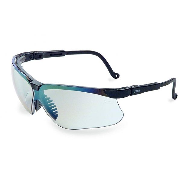 UVEX SPECS, GENESIS, BLACK FRAME, REFLECT 50 LENS (763-S3204)