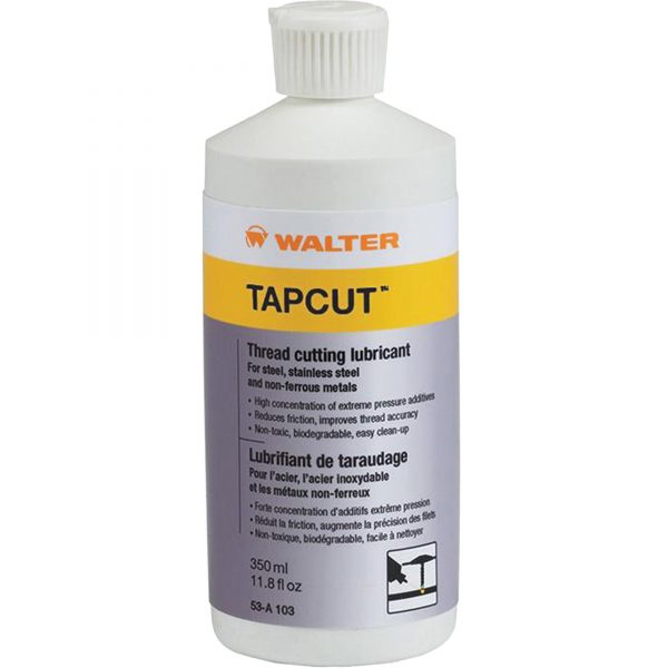 Walter TAPCUT THREAD CUTTING LUBRICANT, 350ML/11.8OZ SQUEEZE BOTTLE (662980076477)