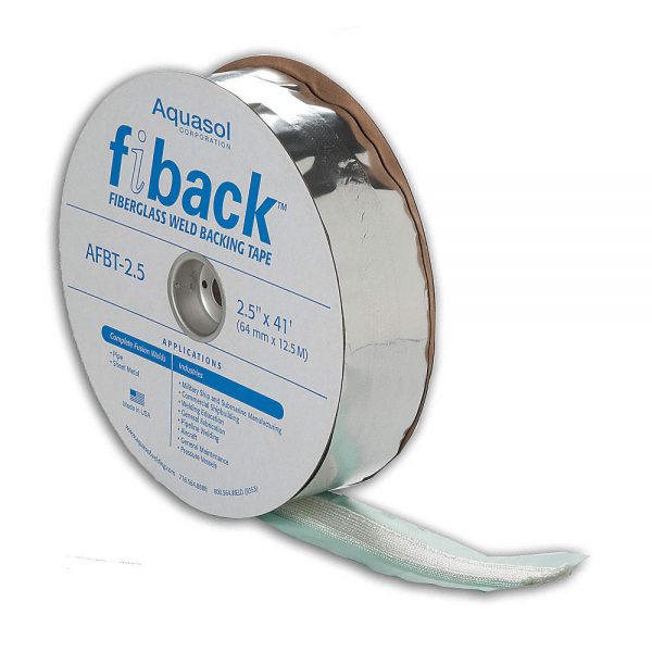 Arcair FIBACK FIBERGLASS BACKING TAPE, 600 AMP, 2.5" WIDE X 41' ROLL, AFBT-2.5 (AFBT-2.5)