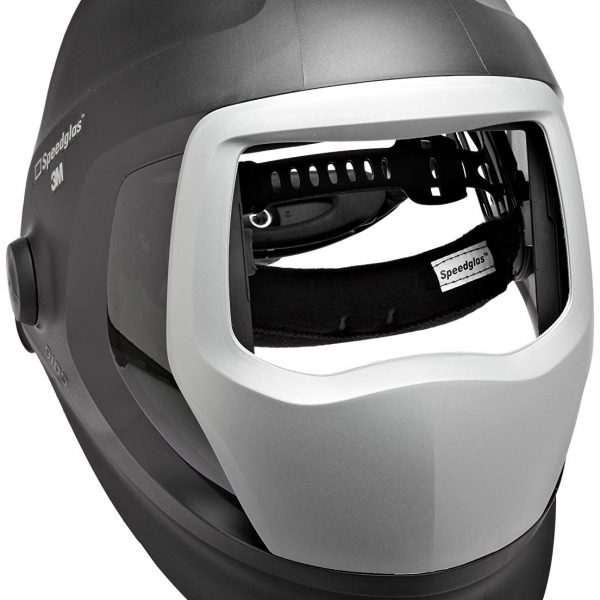 SPEEDGLAS 9100X LENS & HELMET, VARIABLE SHADES, 2.10" X 4.20" VIEWING AREA, SIDEWINDOWS, SOLAR ASSIST (70-0715-1015-3)
